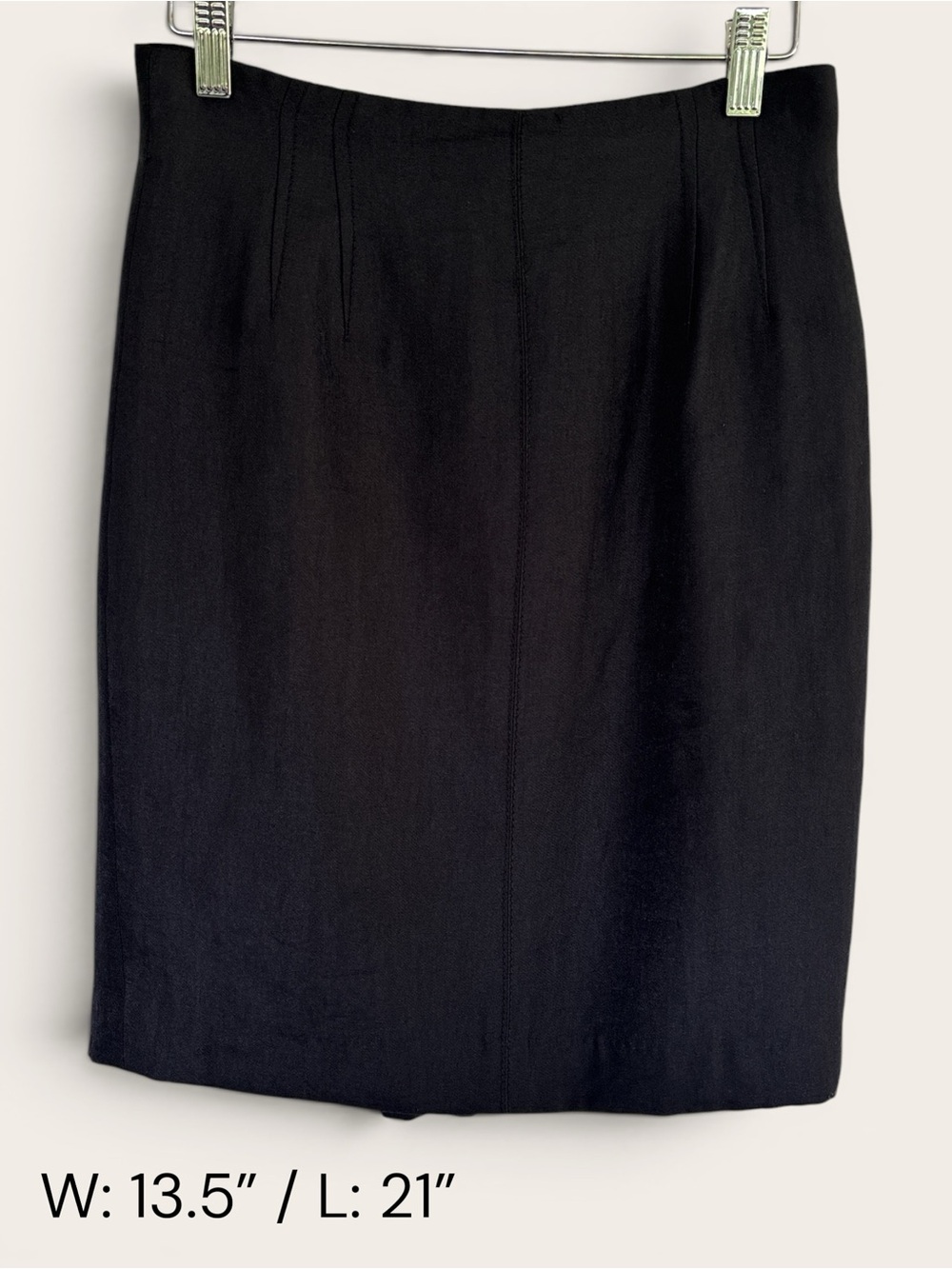 Ann Taylor Black Pencil Skirt - Sleek High-Waist Workwear